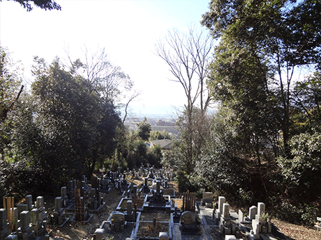 京都市営宝塔寺山墓地5